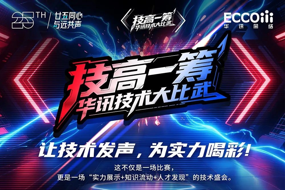 技术驱动服务进化，华讯以全员共创走向下一个25年 —— “华讯25周年技术大比武”圆满收官